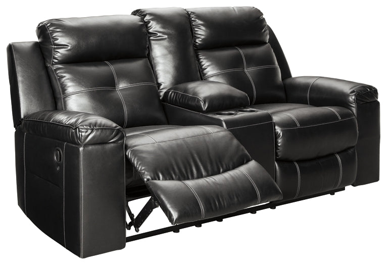 Kempten DBL Rec Loveseat w/Console