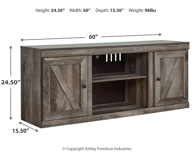 Ashley Express - Wynnlow LG TV Stand w/Fireplace Option