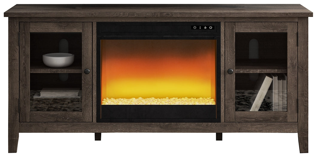 Ashley Express - Arlenbry 60" TV Stand with Electric Fireplace