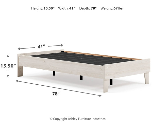 Ashley Express - Socalle  Platform Bed