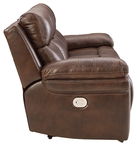 Edmar PWR REC Sofa with ADJ Headrest