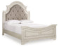 Realyn  Upholstered Panel Bed