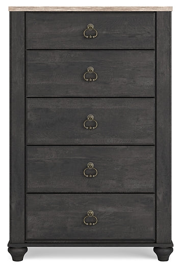 Nanforth Five Drawer Chest