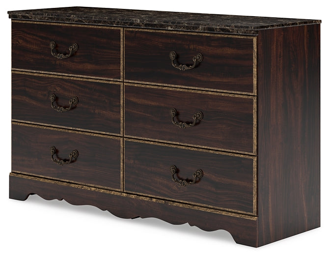 Glosmount Six Drawer Dresser