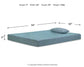 Ashley Express - iKidz Blue Full Mattress and Pillow 2/CN