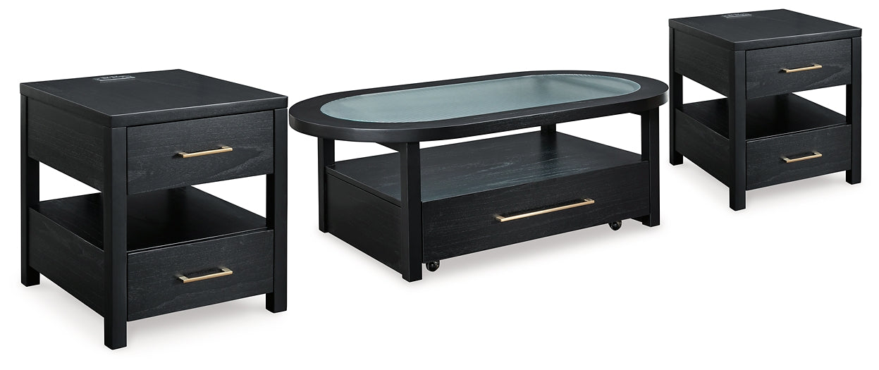 Ashley Express - Winbardi Coffee Table with 2 End Tables