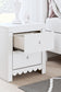 Mollviney Twin Panel Bed with Mirrored Dresser, Chest and 2 Nightstands