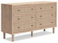 Cielden Full Panel Bed with Dresser and Nightstand