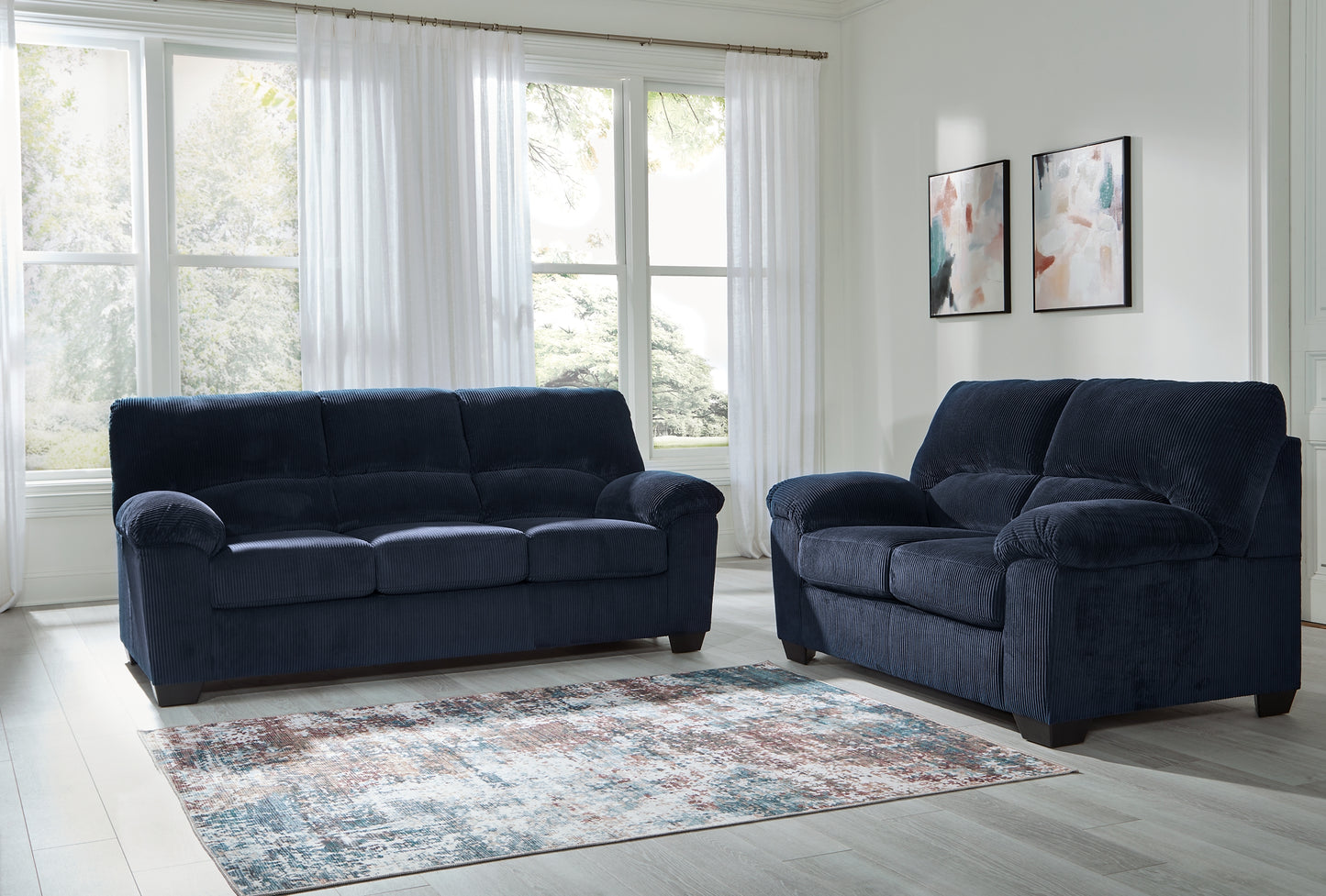 SimpleJoy Sofa and Loveseat