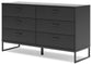 Ashley Express - Socalle Full Panel Headboard with Dresser, Chest and 2 Nightstands