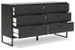 Ashley Express - Socalle Twin Panel Platform Bed with Dresser, Chest and 2 Nightstands