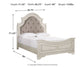 Realyn  Upholstered Panel Bed