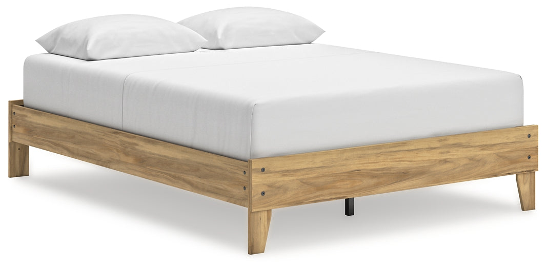 Ashley Express - Bermacy Queen Platform Bed with Dresser