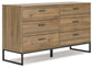 Ashley Express - Deanlow Full Panel Headboard with Dresser and Chest