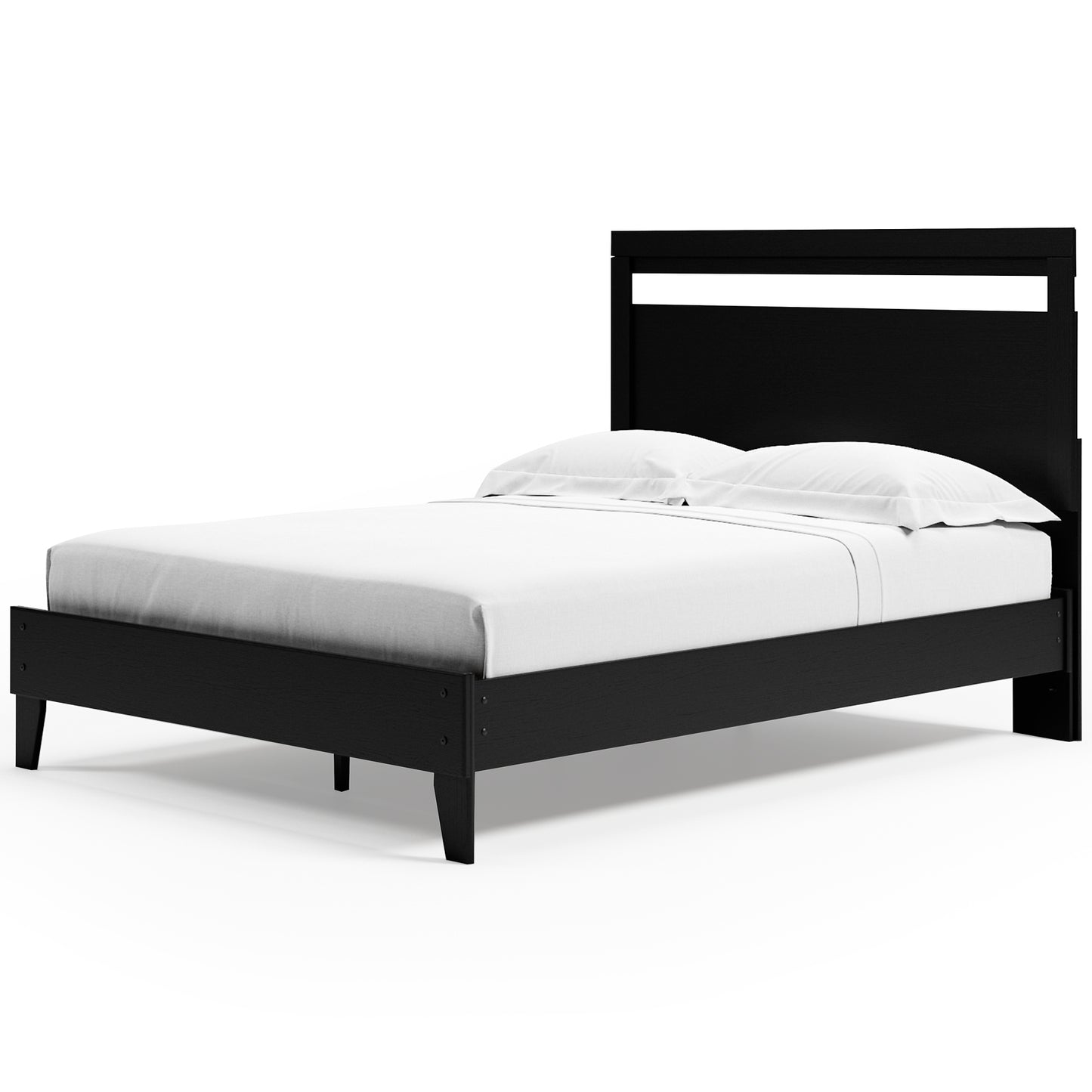 Ashley Express - Finch Queen Panel Platform Bed with Dresser, Chest and Nightstand