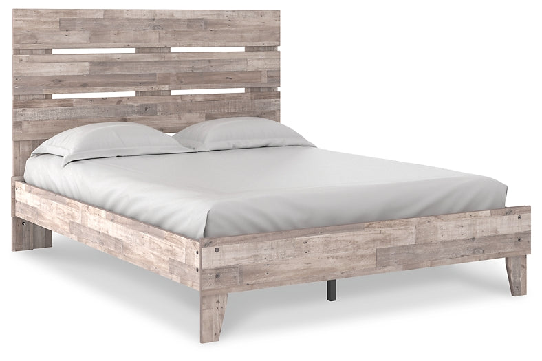 Ashley Express - Neilsville Queen Platform Bed with Dresser, Chest and Nightstand