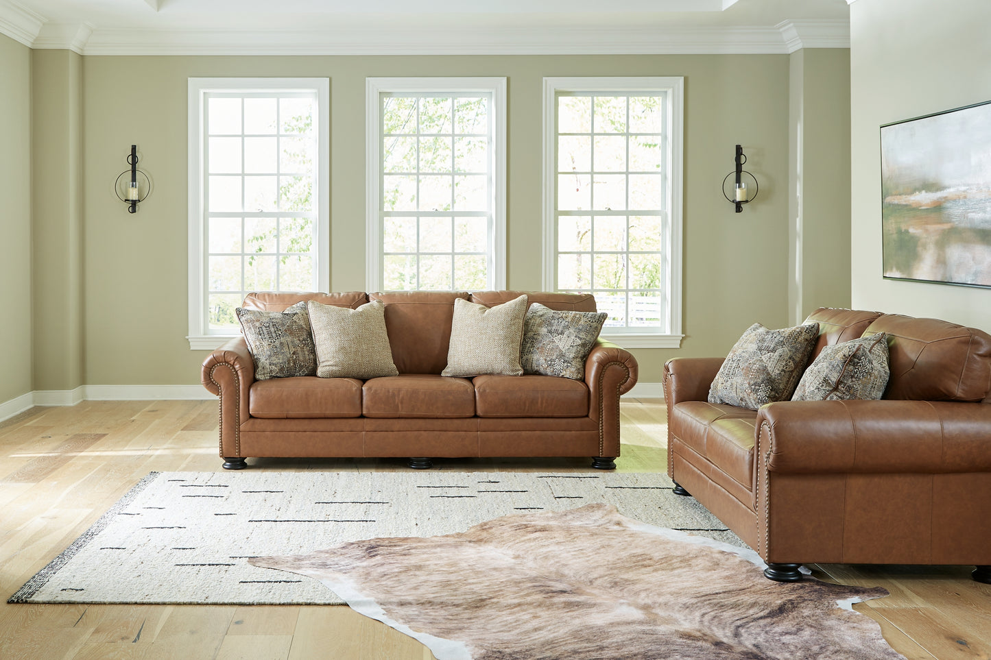 Carianna Sofa and Loveseat