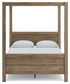 Ashley Express - Aprilyn Queen Canopy Bed with Dresser